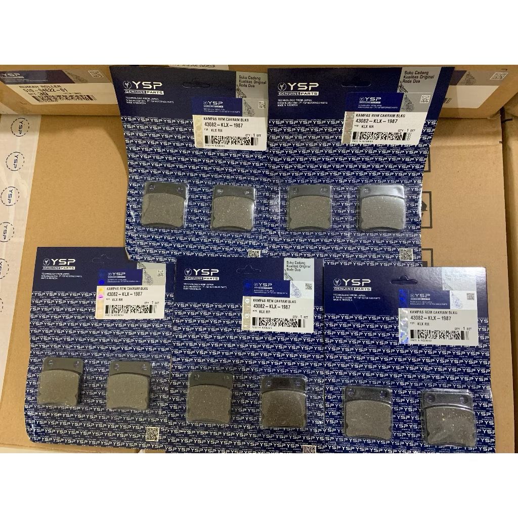 GROSIR (YSP) (HARGA 5SET) Dispad Cakram PRESS Depan Gl Pro KG2 / Gl Max / Gl Pro Neotech / Gl Max Ne