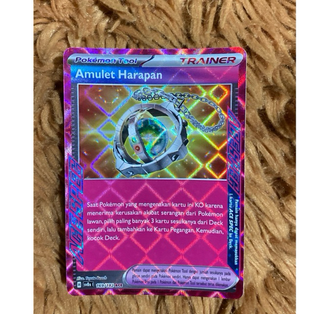 Amulet Harapan ACE - Kartu Pokemon Indonesia