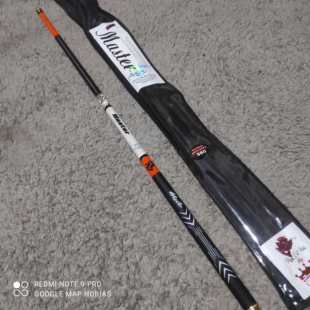 Joran Tegek king cat fish master Bahan Carbon Ringan Kuat