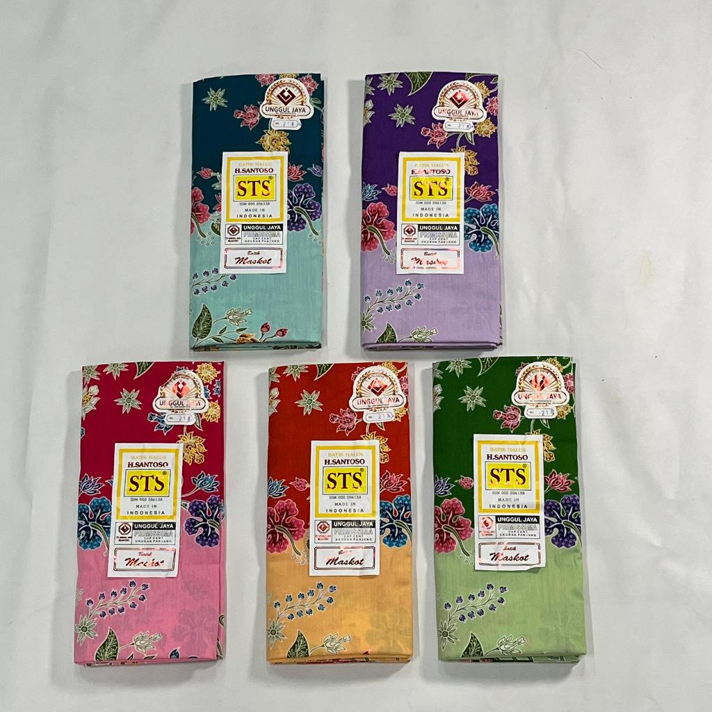 Sarung batik wanita Unggul Jaya Primisima "STS Maskot" produksi Unggul Jaya no. 218