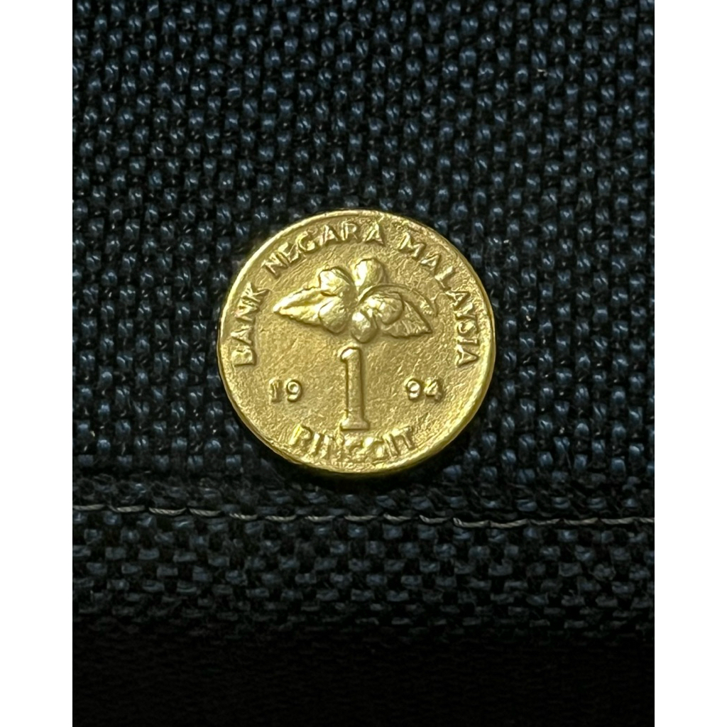 KOIN MALAYSIA 1 RINGGIT 1994 BINGKAI TIPIS