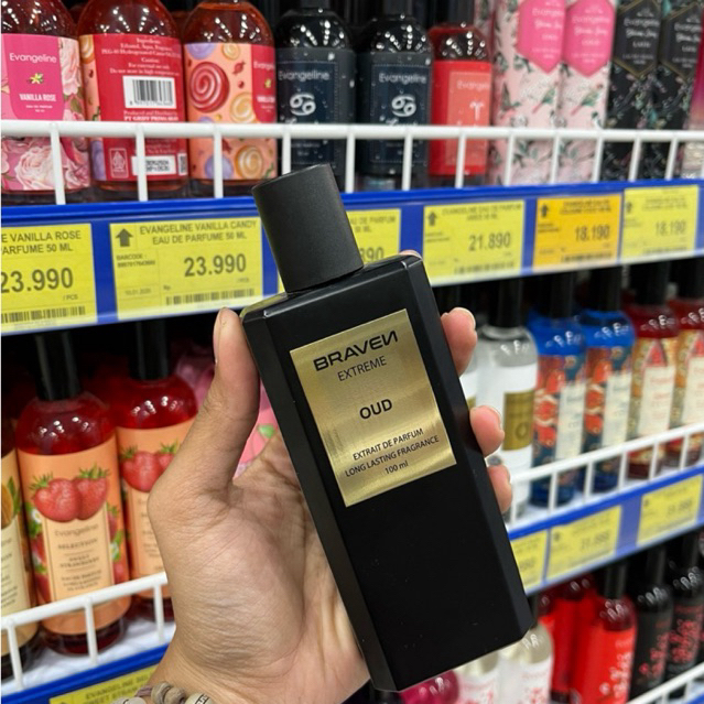 parfum braven extrait extrem oud 100ml
