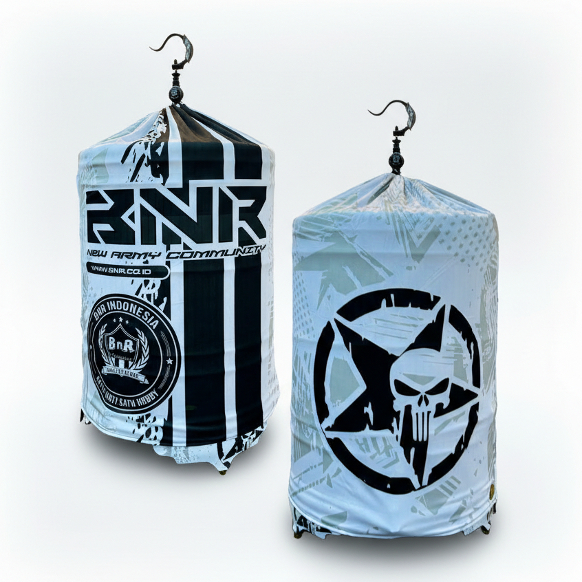 KRODONG BNR MURAI NO 2 MOTIF WHITE ARMY