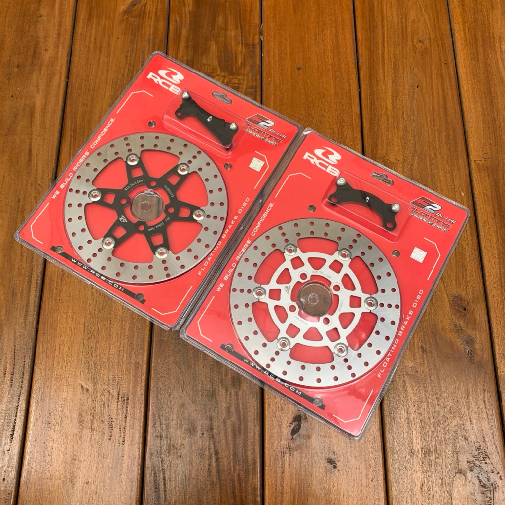 Piringan Cakram RCB E2+ 260mm Disc Brake Depan Fitting Floating Beat Vario Mio Soul Fino