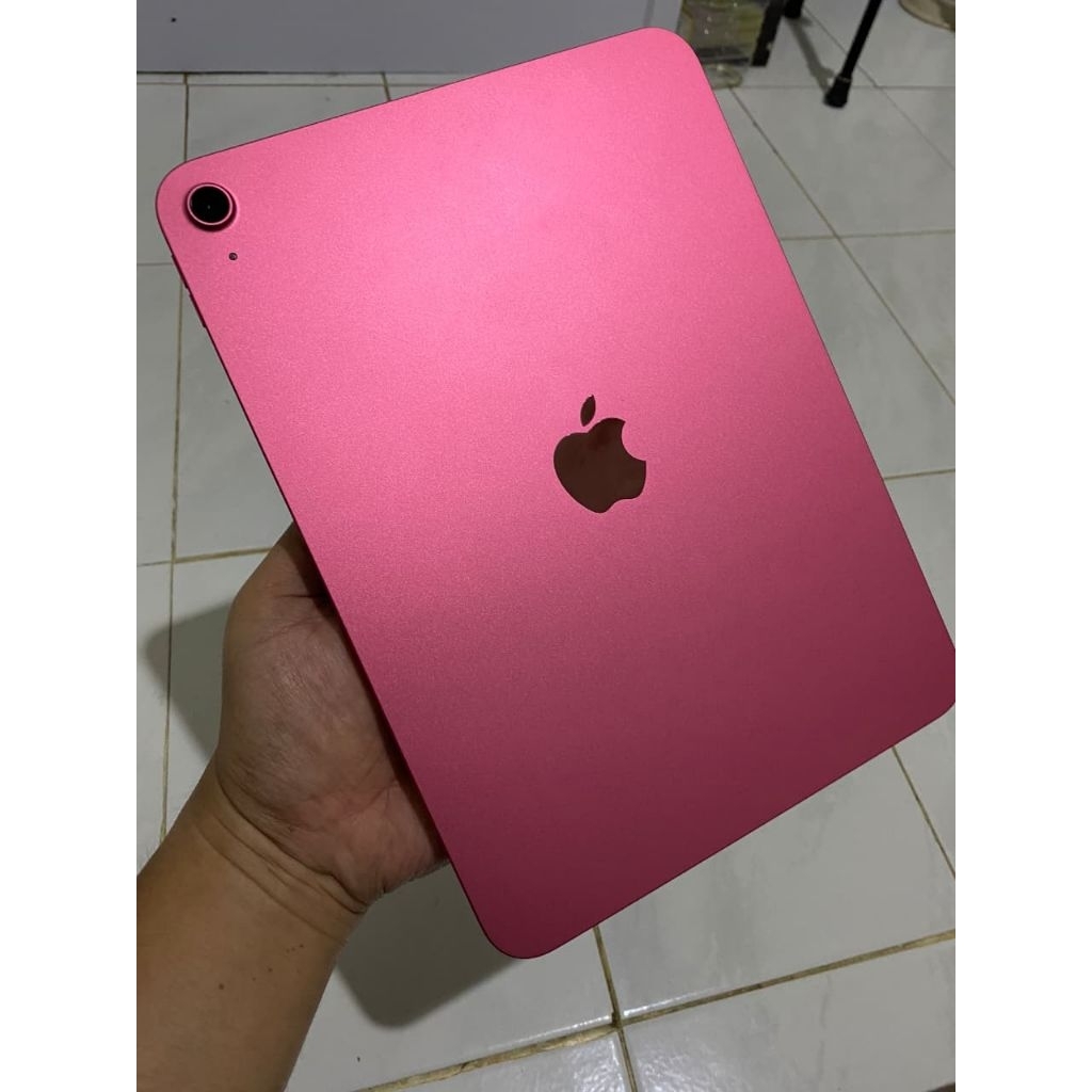 Ipad gen 11 128gb resmi ibox garansi on pink second