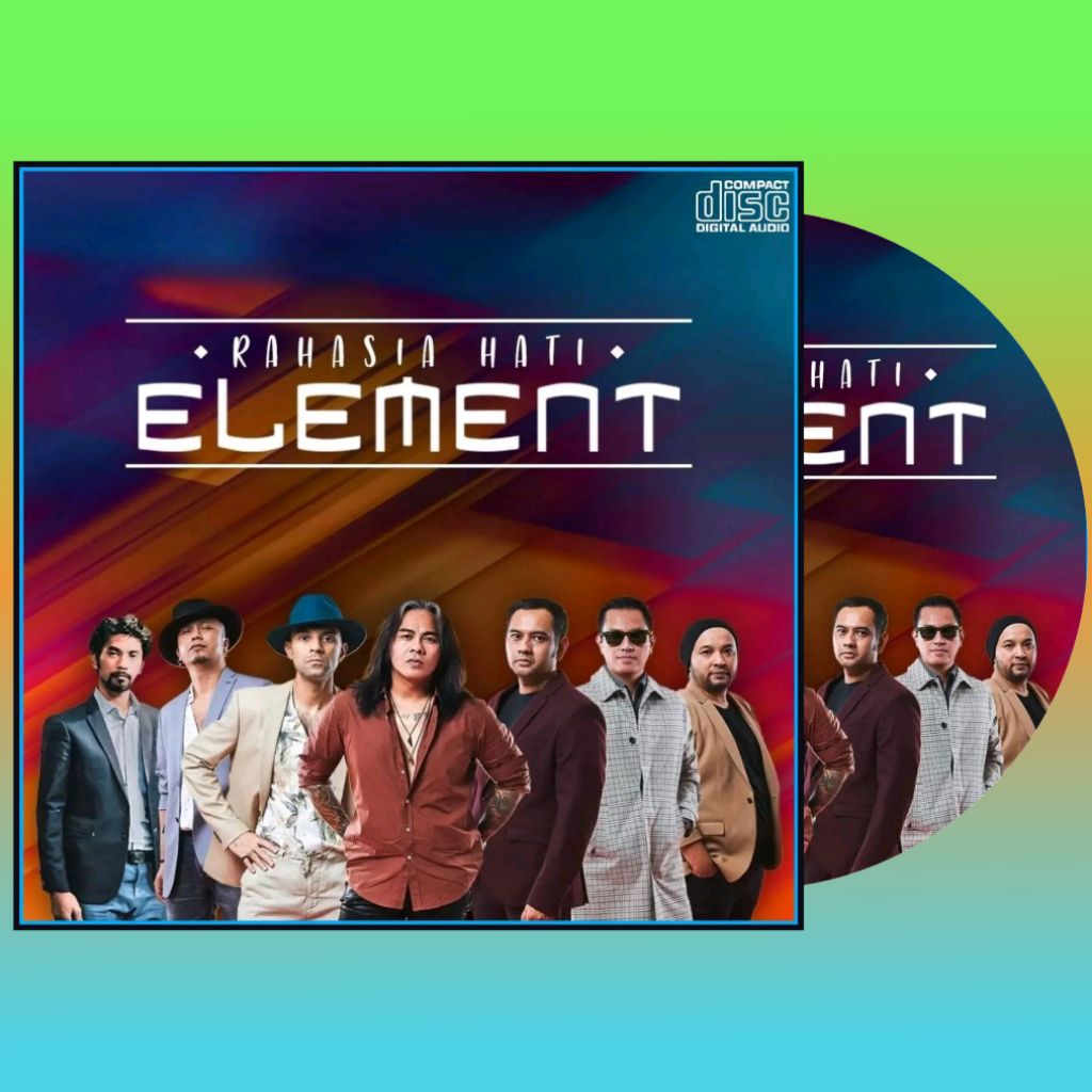 KASET CD LAGU ELEMENT BAND - CD AUDIO MUSIK LAGU POP INDONESIA - CD LAGU BISA DIMOBIL - CD LAGU POP 