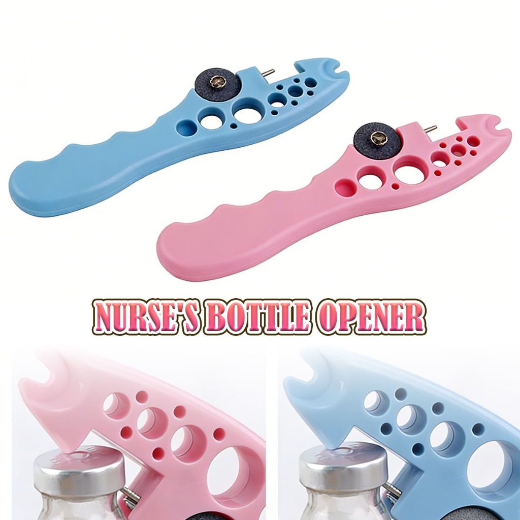 1PC Pembuka botol perawat medis/Pembuka botol kaca medis/Pembuka ampul plastik/Alat-alat medis
