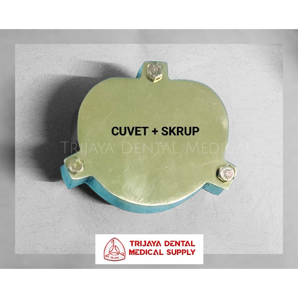 Trijaya Dental Medical Kuvet Mur Baut/ Cuvet Mur Baut Kuningan/ Kuvet skrup/ kuvet apel