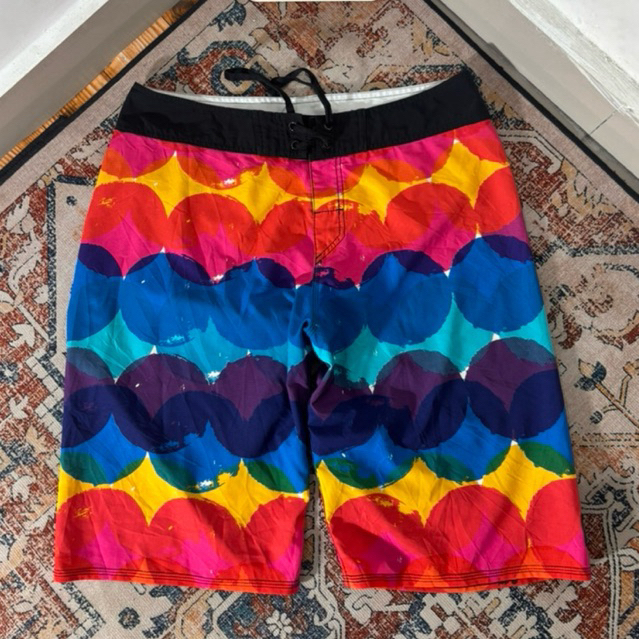 CELANA PENDEK QUIKSILVER MOTIF