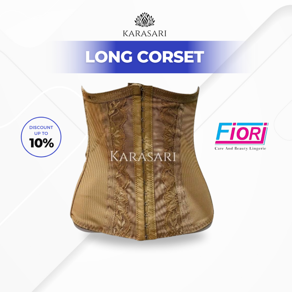 [KARASARI] BARBARA LONG CORSET FIORI