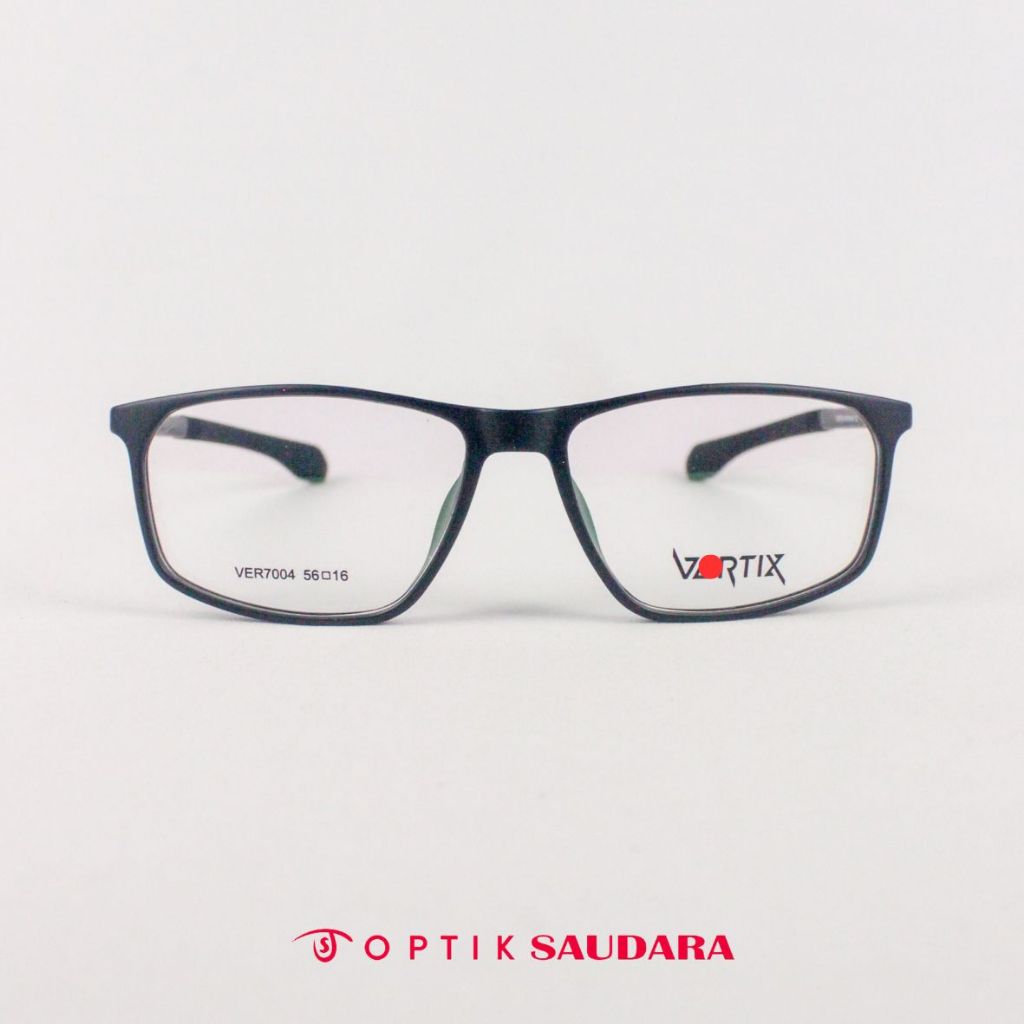 Optik Saudara - Frame Vertix - Kacamata Pria Model Kotak Sporty Elegant F VER PL7004 C3 56