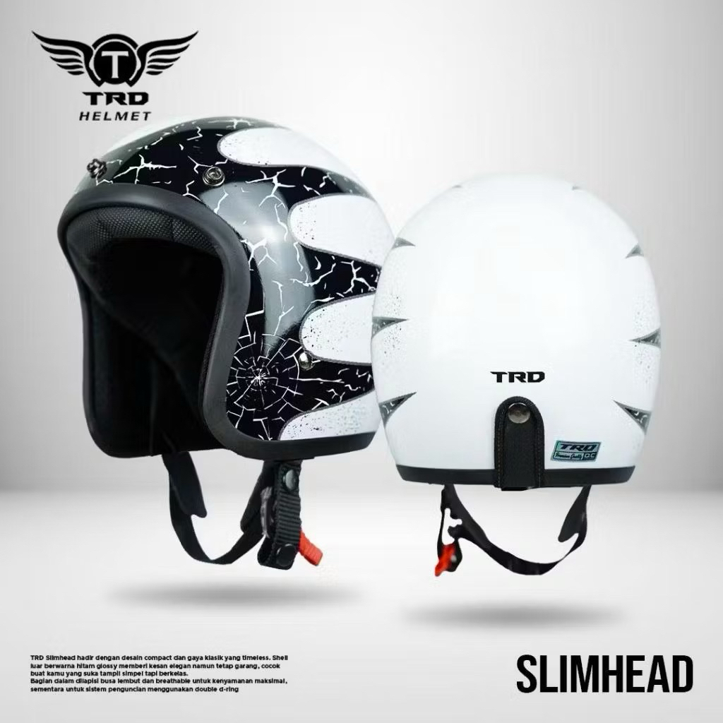 Helm Slim Head Api TERBARU Original SNI Dewasa
