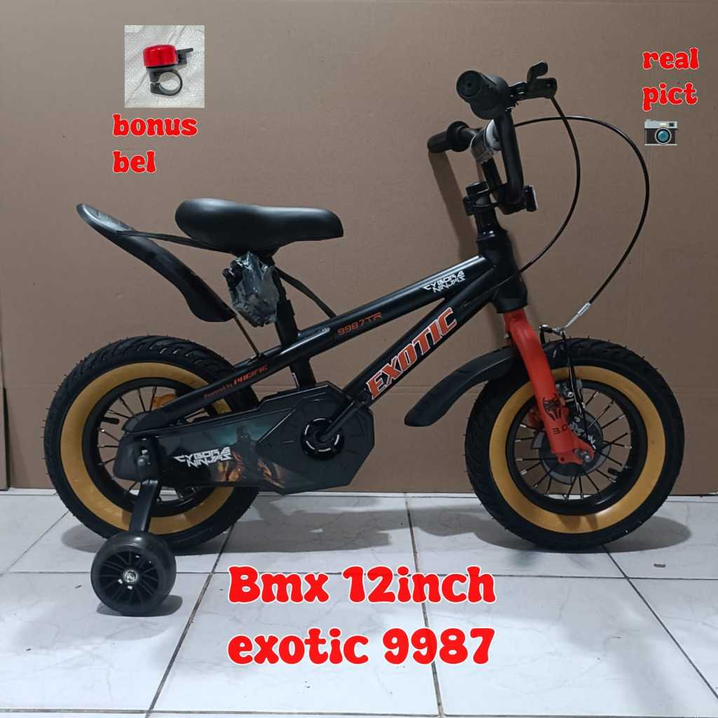 Sepeda bmx 12inch exotic 9987 tr terbaru by pacific