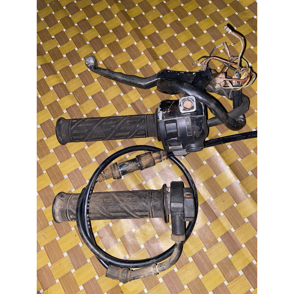 SAKLAR HOLDER SATU SET KANAN KIRI GLMAX/GLPRO/GL NEWTECK ORIGINAL COPOTAN