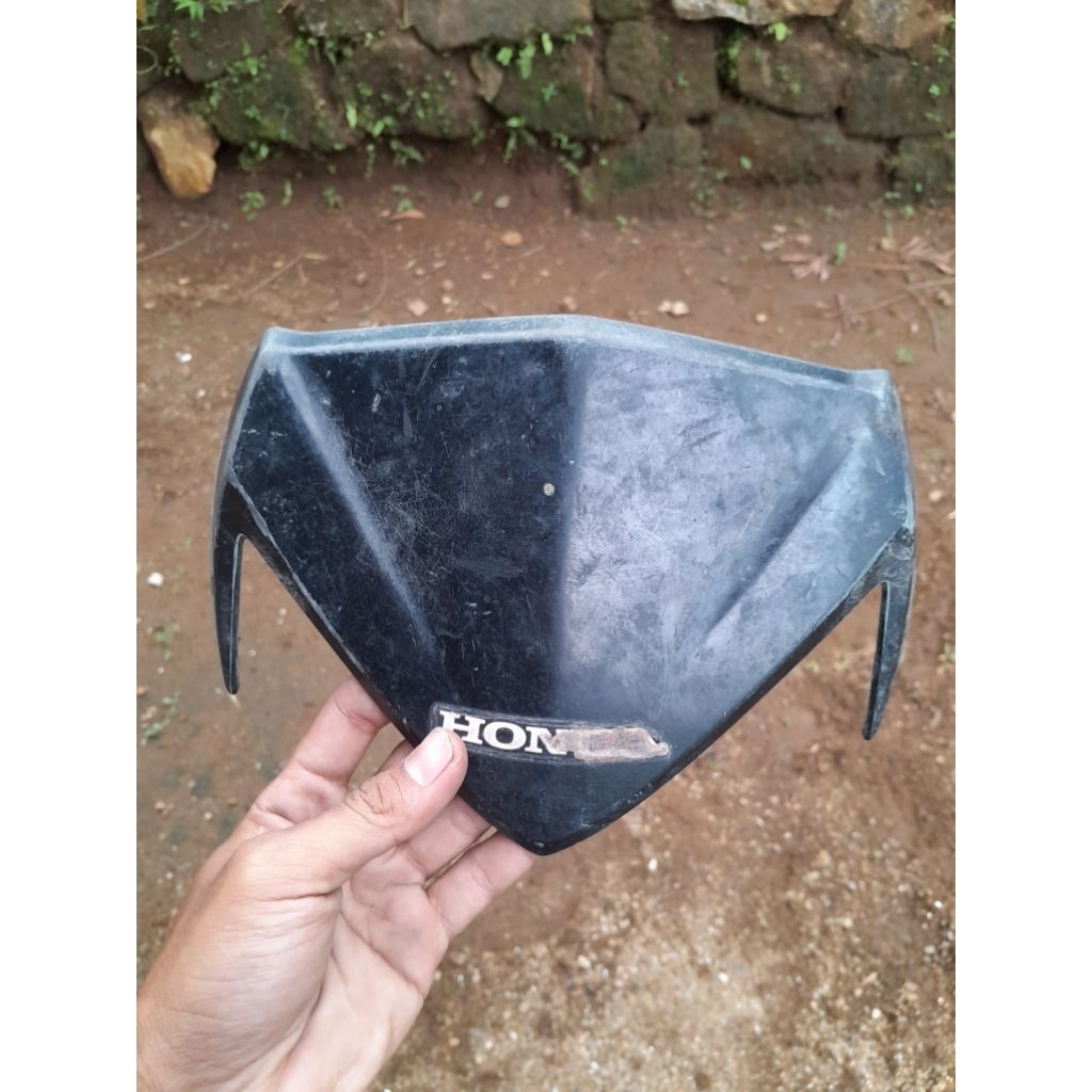 Visor batok kepala honda supra X 125 fi original