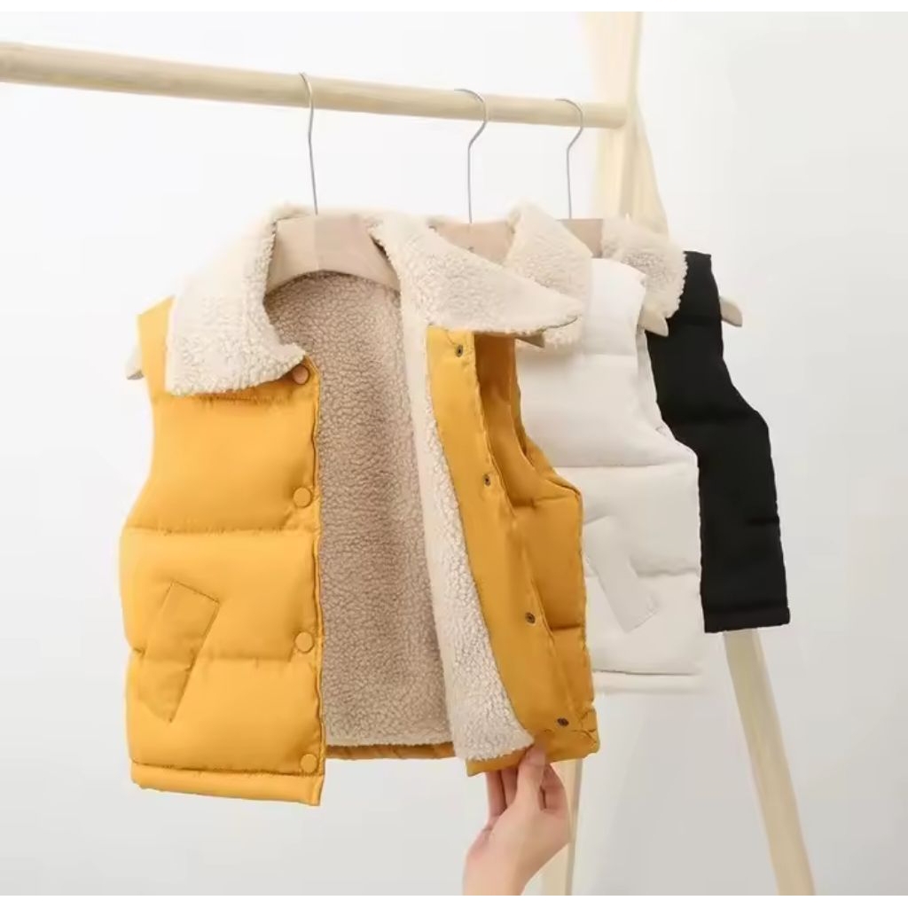 rompi anak tebal / rompi anak musim dingin / rompi motor buat anak unisex