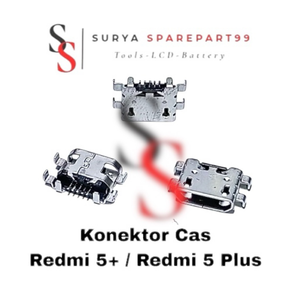 Konektor Cas Redmi 5+ / Redmi 5 Plus Connector Charger