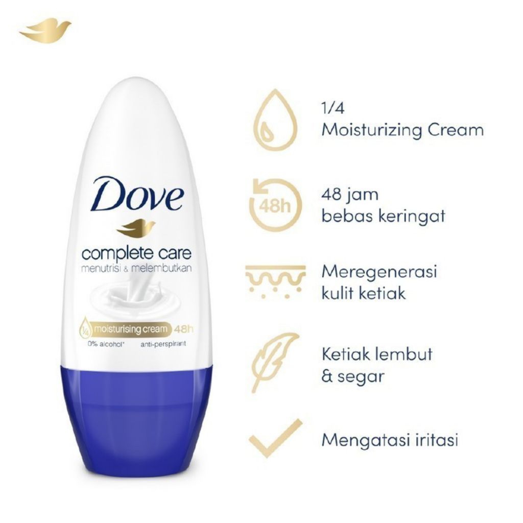 Dove deodorant original / dove deo complete care
