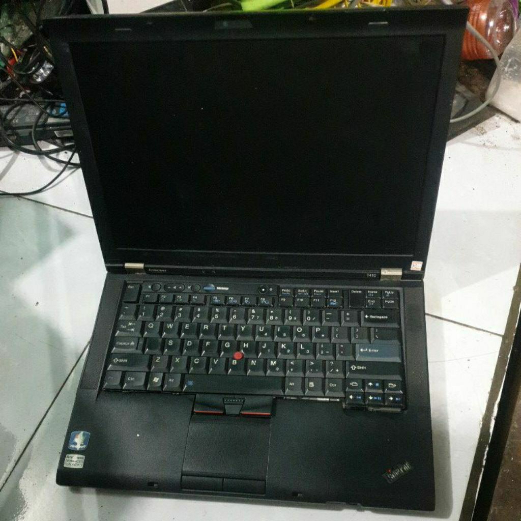 laptop lenuvo t410 core i5 mati total apa adanya