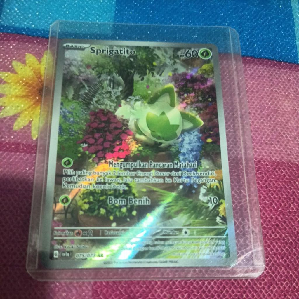 pokemon tcg sprigatito AR