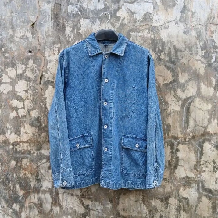 us army denim chore jacket repro