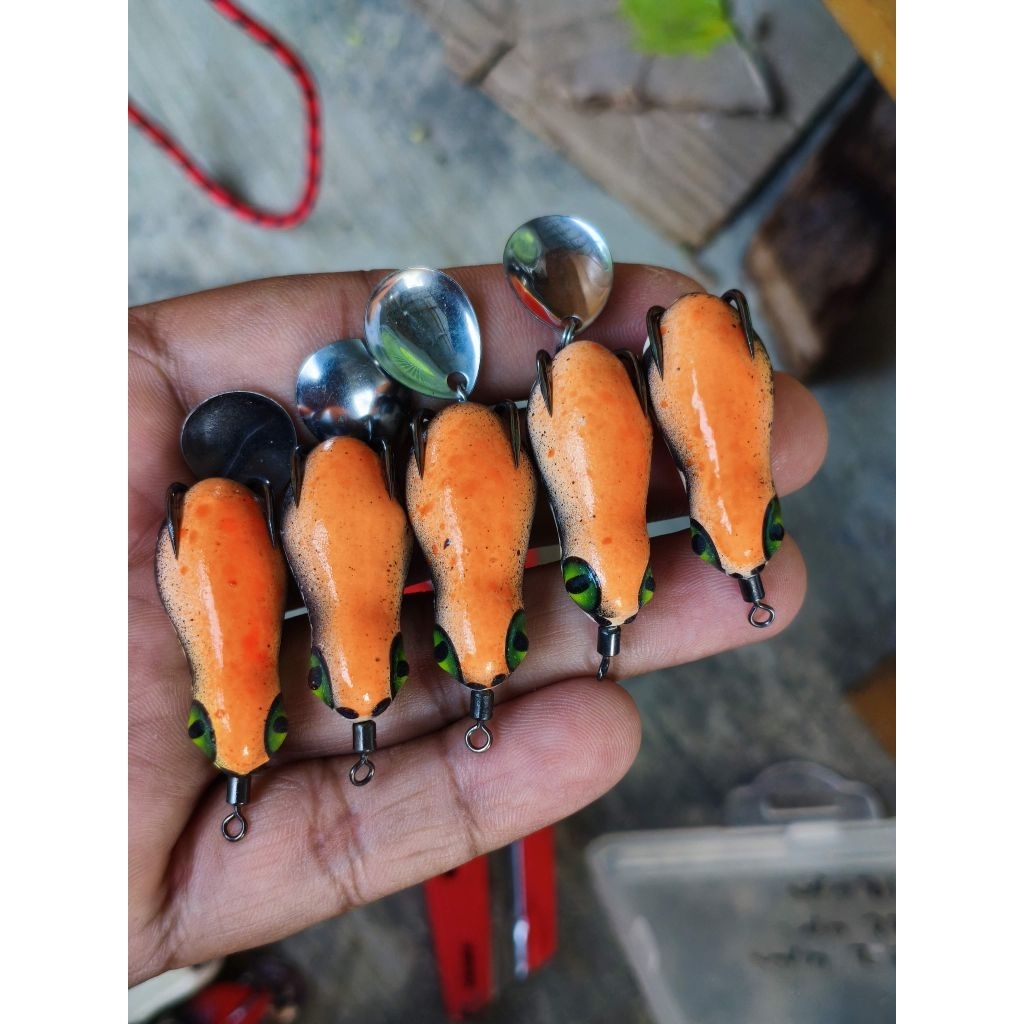 SOFTFROG AMAKLURE 3,5cm "BINJAY" /umpan casting/kodok palsu