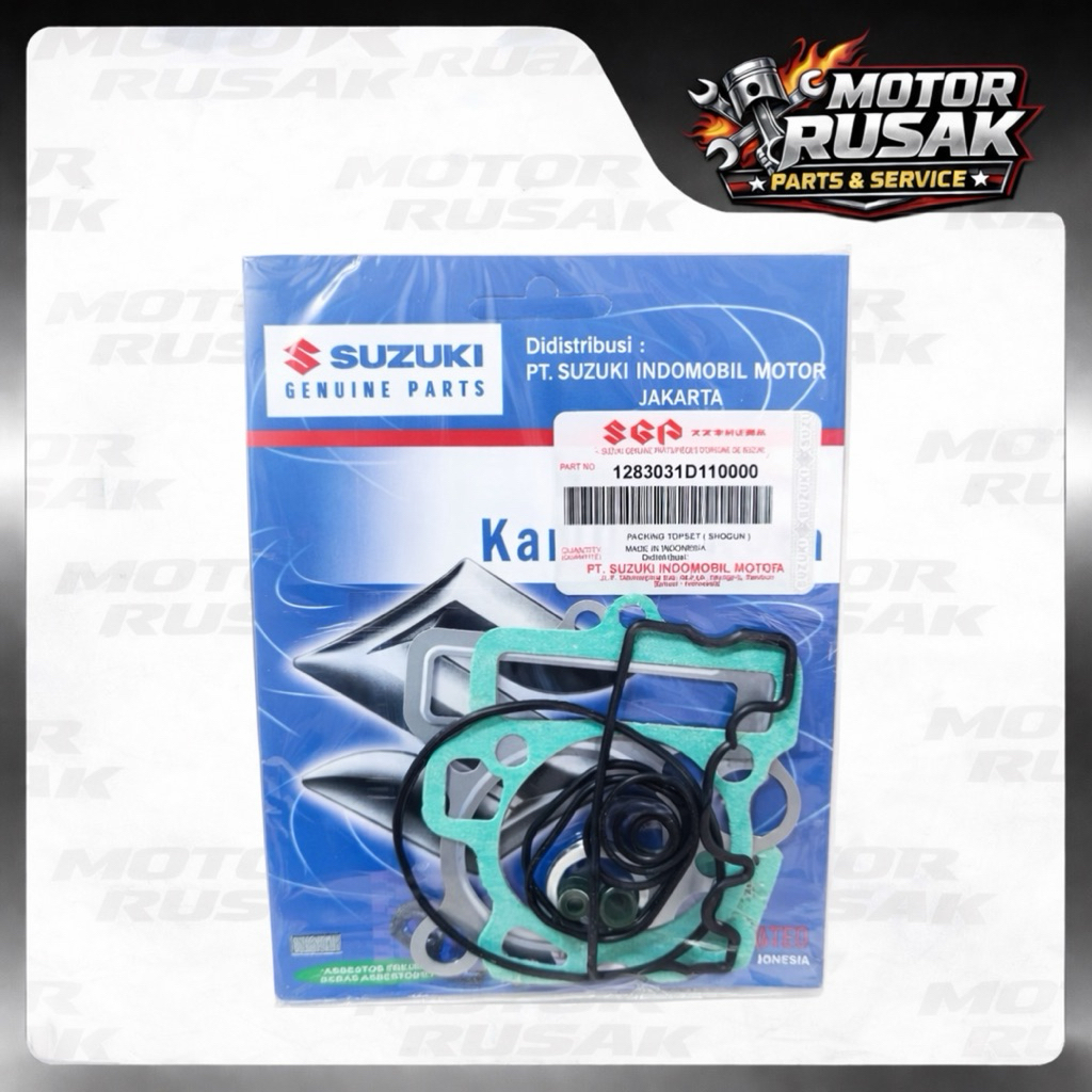 TOP SET GASKET PACKING PAKING TOP SET SHOGUN 110 SHOGUN KEBO