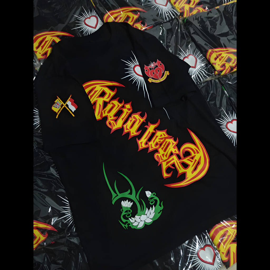 TS HOODIE PSHT RAJA TEGA KAOS PSHT DISTRO KATUN 24S PLASTISOL FREE STIKER