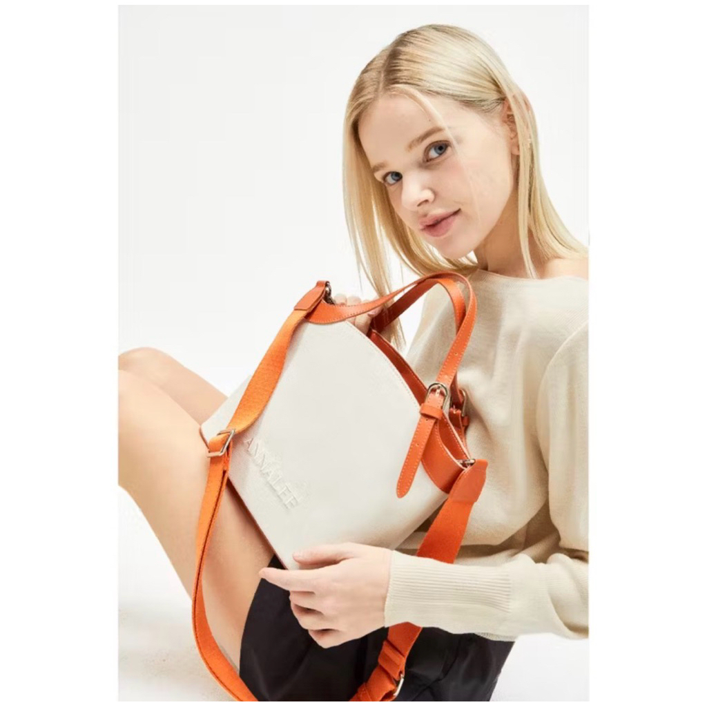 Annelle Aileen Canvas Bag Authentic NEW