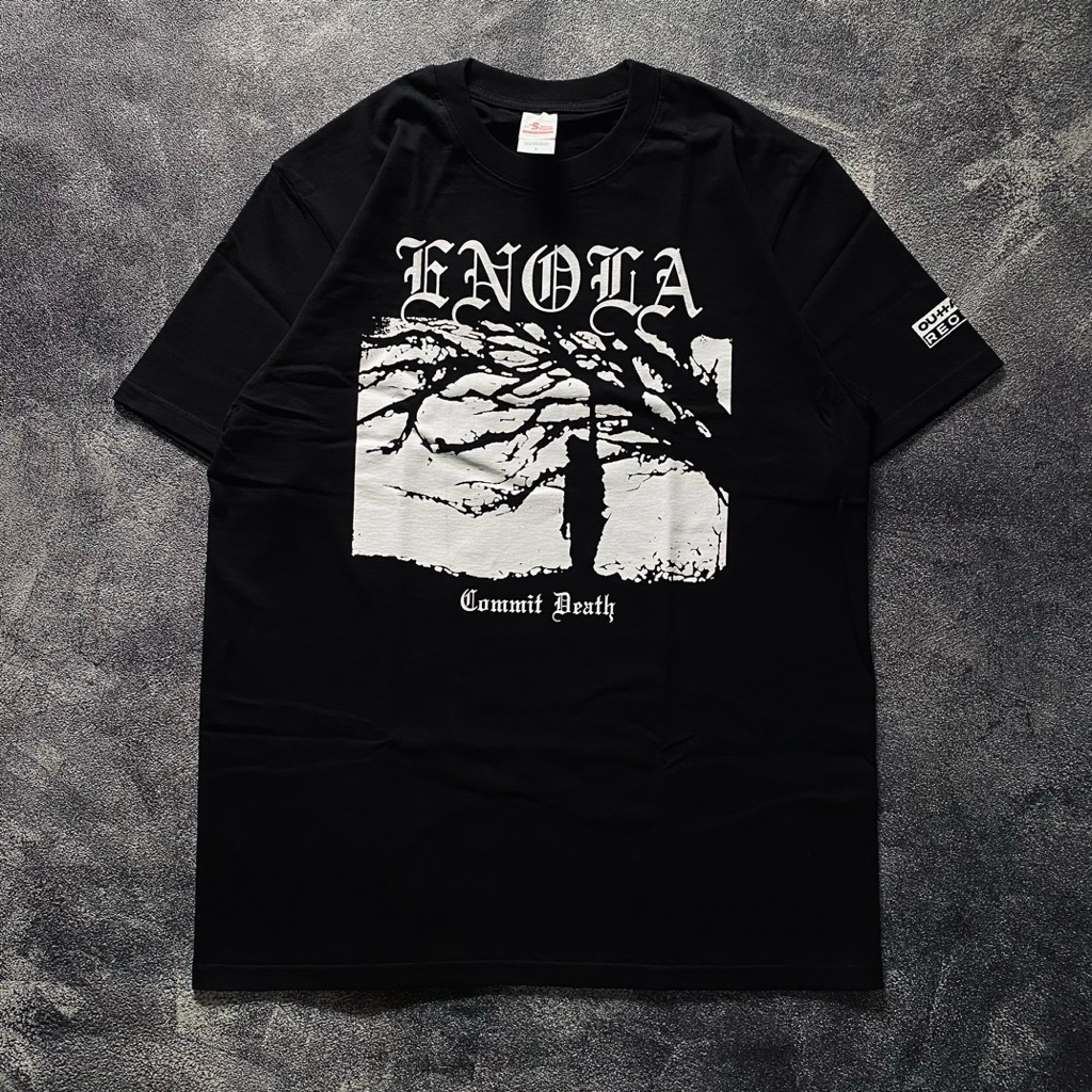 TSHIRT BAND ENOLA COMMIT DEATH “NAILS RIPOFF”