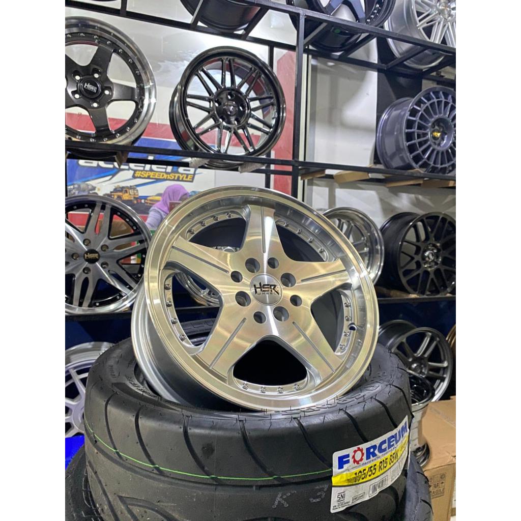 Velg Mobil Celong Hsr Wheel R15X7/85 ET 35/25 SDML Colour