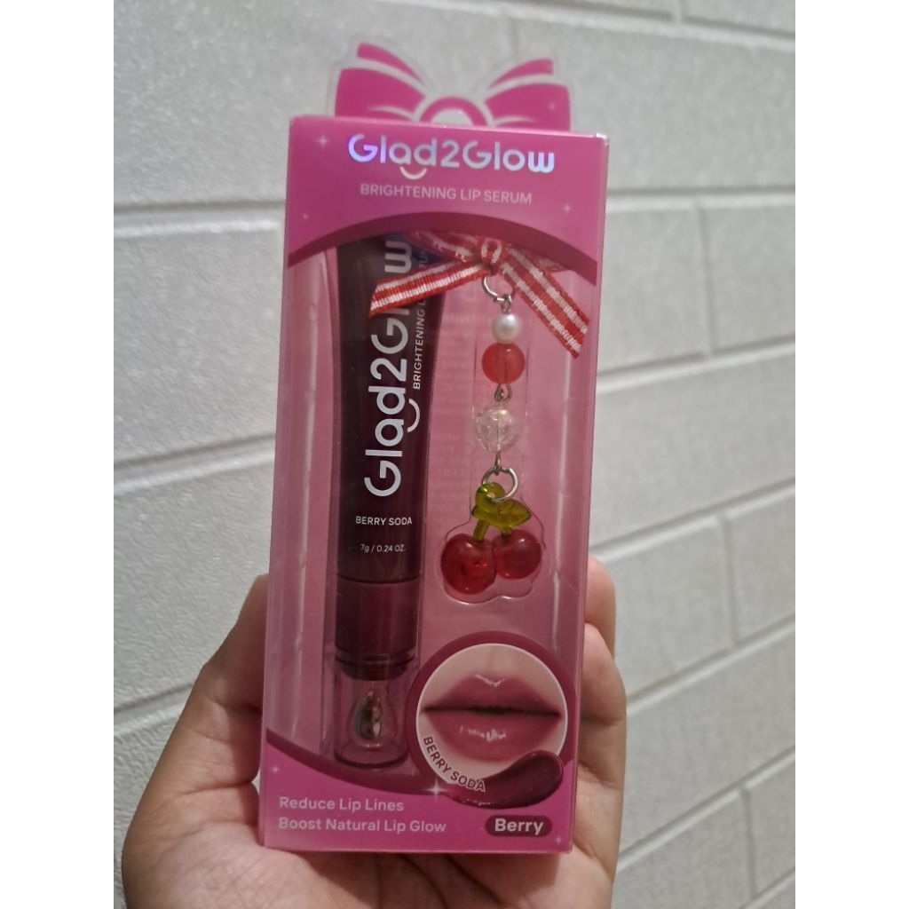 [New/Gress] Lip Serum Glad2Glow 03 Berry Soda