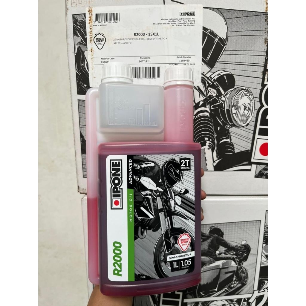 OLI IPONE R2000 R 2000 OLI SAMPING IPONE R2000 MADE IN VIETNAM ORIGINAL