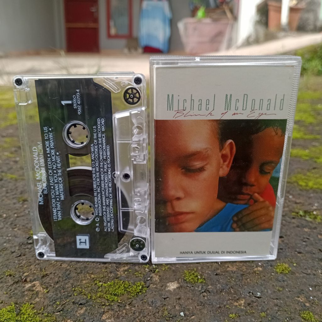 Kaset Michael McDonald Blink of an Eye (1993) Original Reprise Records Mulus Pita Maxell