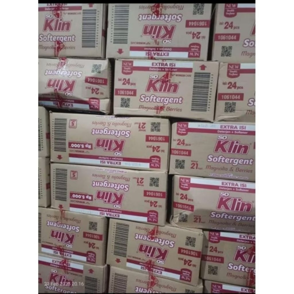 1 DUS SOKLIN BUBUK SOFTERGENT KEMASAN 5000 ISI 24