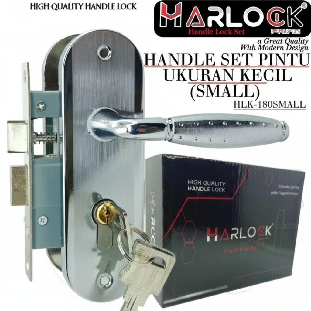 Kunci Pintu Kecil Harlock 180 SN / Kunci Kecil Harlock / Kunci Pintu 15 cm Komplit