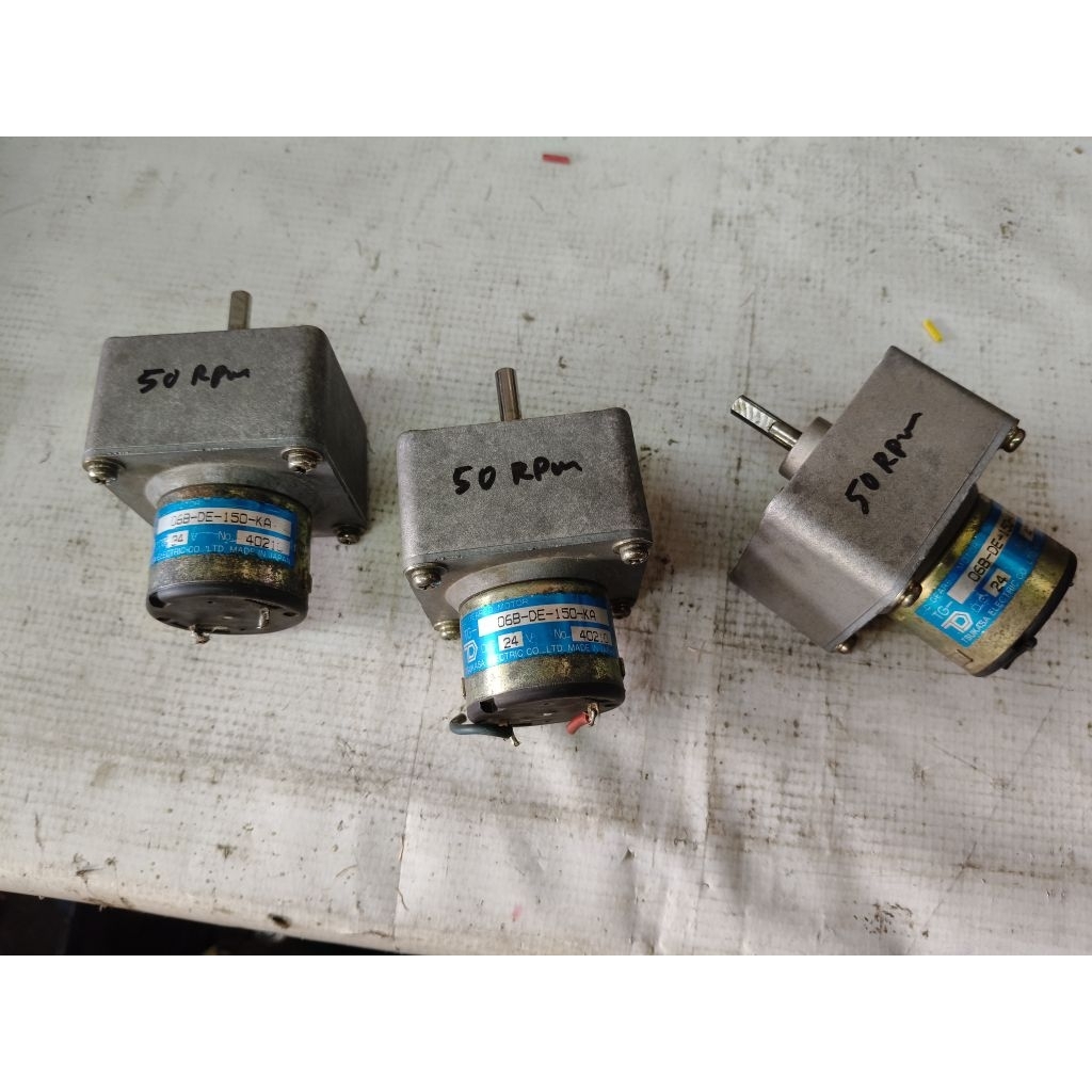 SPG motor gearbox 24 V DC