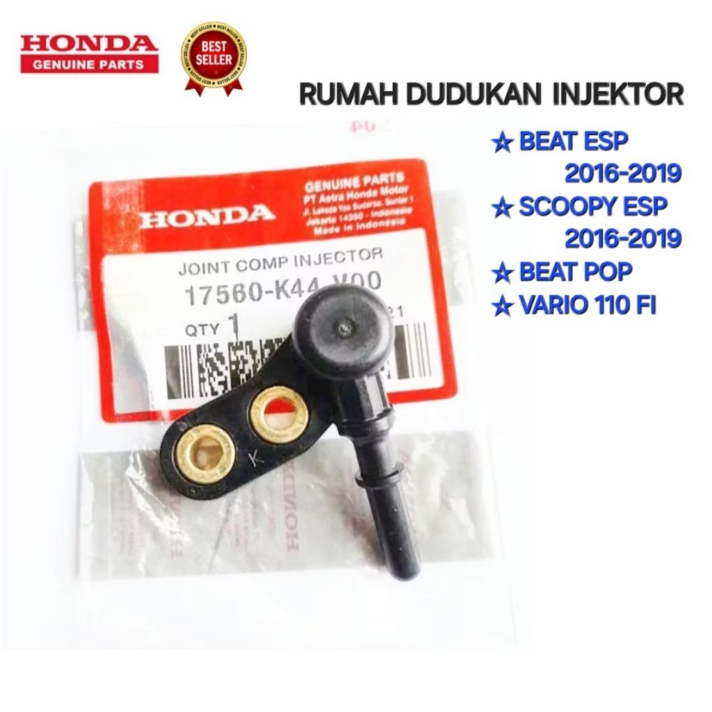 RUMAH DUDUKAN INJEKTOR CANGKLONG INJEKTOR BEAT ESP 2016-2019 SCOOPY ESP 2016-2019 BEAT POP VARIO 110