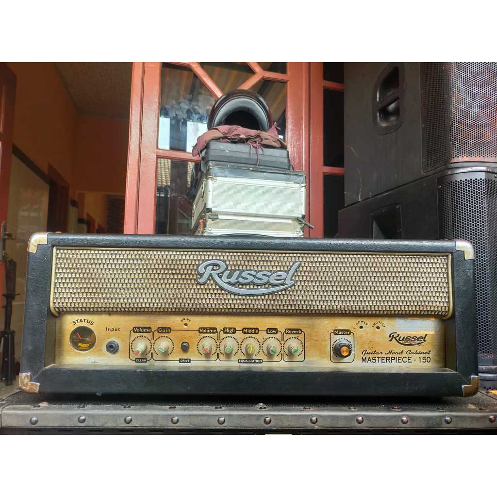 Head Amplifier Gitar Russel Masterpiece 150 - Head Amp Panggung Pro 150W