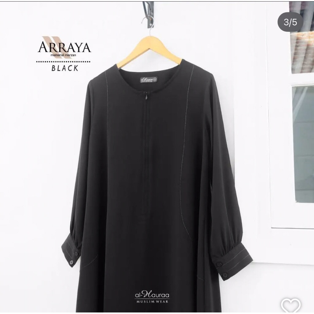 PRELOVED PL FOLDRESS SIDRA M L CARAMEL VVGC alhauraa ditsy waafa