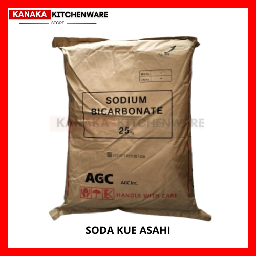 SODA KUE ASAHI [1KG] / SODA KUE TOKUYAMA JEPANG / SODA KUE MALAN / SODIUM BICARBONATE / BAKING SODA