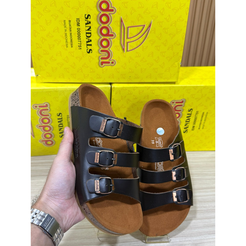 SANDAL PRIA KULIT DODONI ORIGINAL HIGH QUALTY 100%