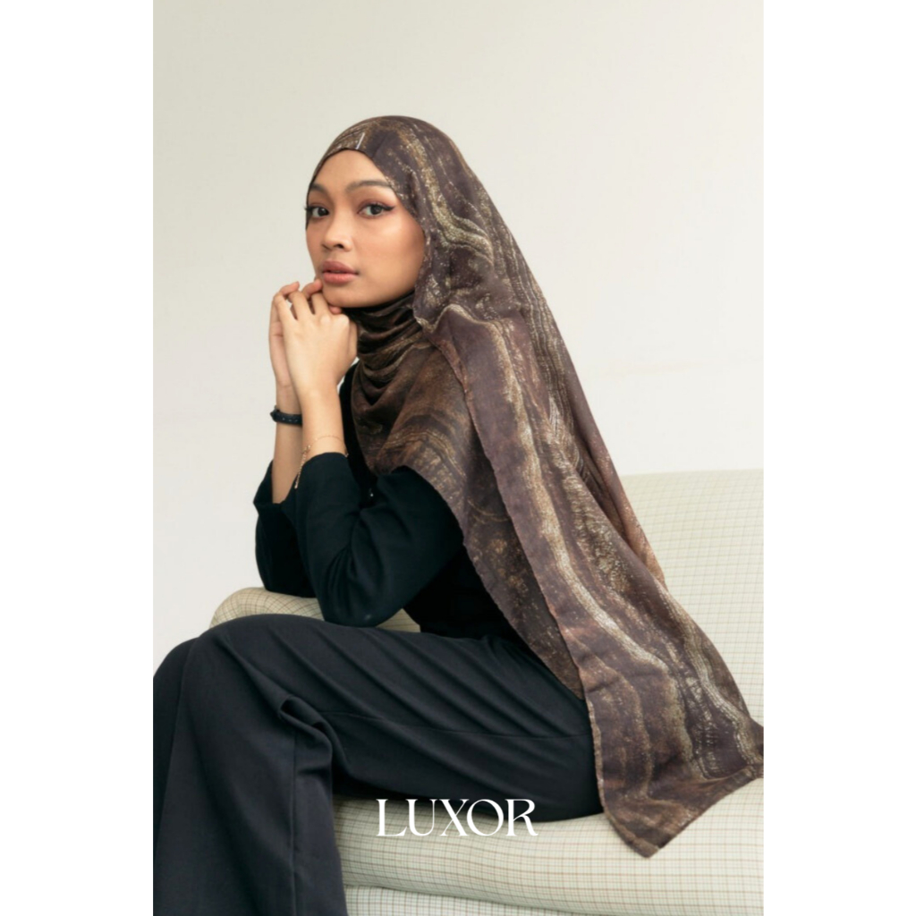 LUXOR - Printed Cotton Modal Pashmina