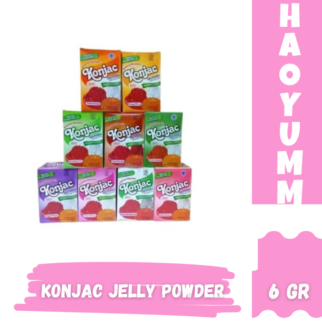 Konjac Jelly Powder 6 gr [HAOYUMM]