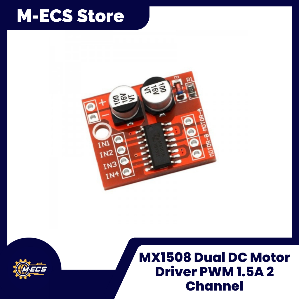 D MX1508 Mini Motor Driver Controller H-Bridge 2DC Motor 2-10V DC