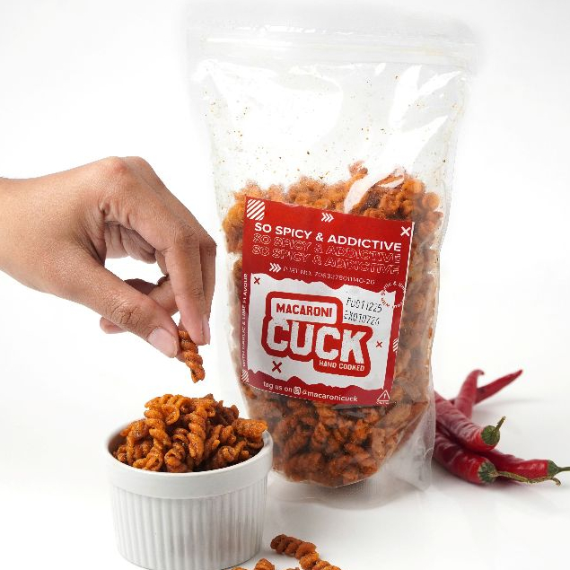 Macaroni Cuck Makaroni Spiral Daun Jeruk Kemasan 200 Gram