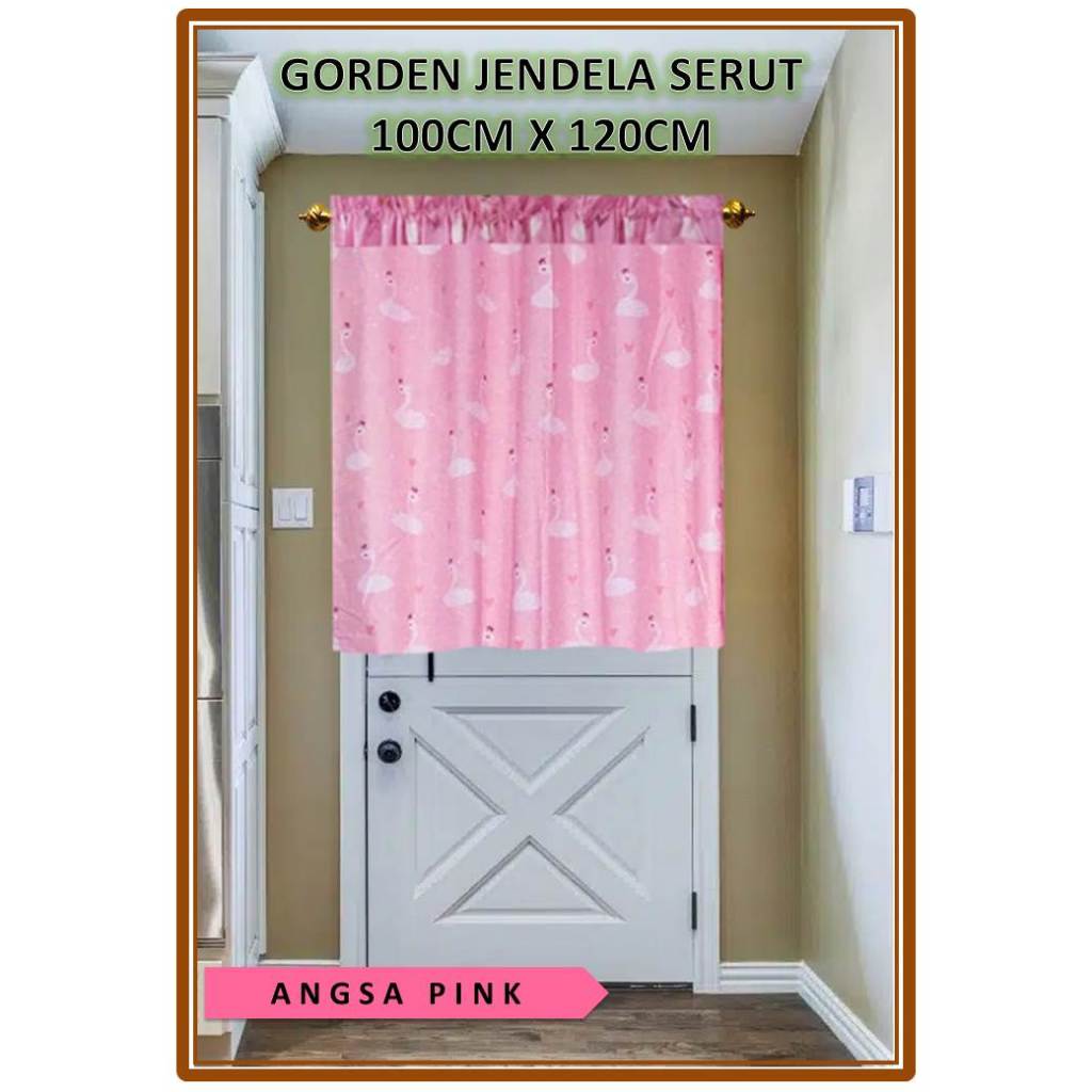 Gorden serut Jendela Serut pintu