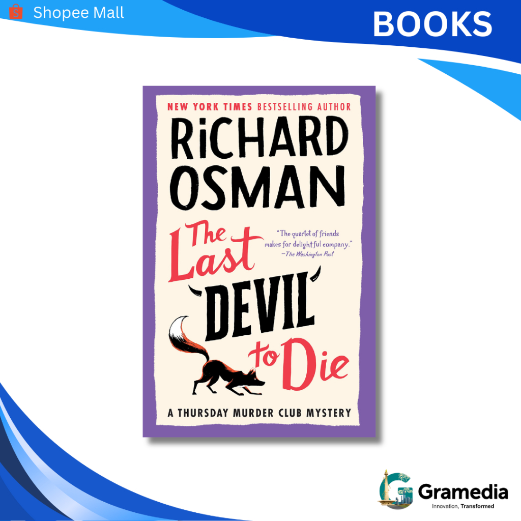 Gramedia MKG - Import Book The Last Devil to Die (Richard Osman)