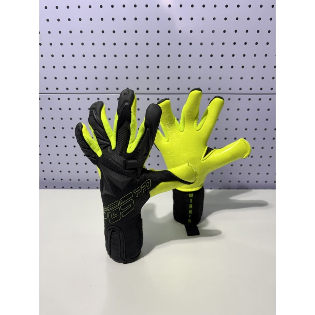 PGS PRO Winner Elite Black Green - Sarung Tangan Kiper - Glove - Original