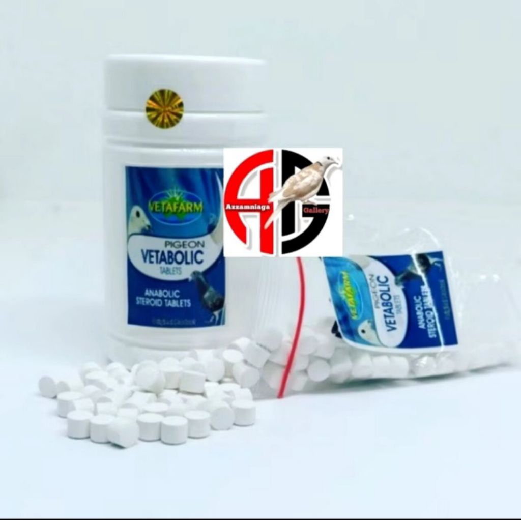 VETABOLIC VETAFARM  OBAT PERTUMBUHAN TULANG DAN OTOT BURUNG MERPATI GARANSI ORIGINAL